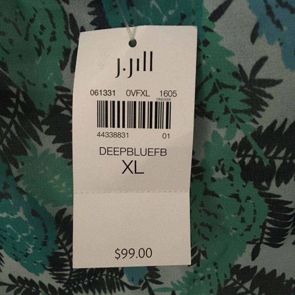 J Jill patterned skirt